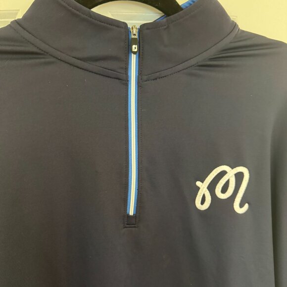 Malbon x Footjoy Half Zip Pullover - Picture 6 of 8